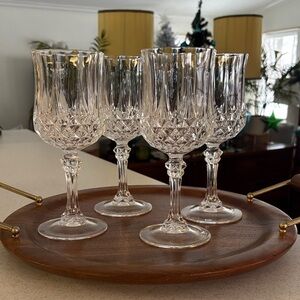 Crystal D’Arques Wine Glass Set
